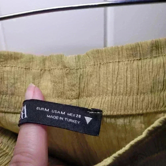 Zara pull string pants size medium - Picture 3 of 4